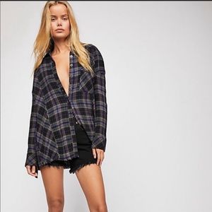 Free People Juniper Ridge Button-Down Shirt